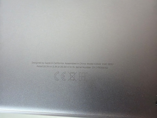 1533613-6 MacBook Pro 14 inch, A2442