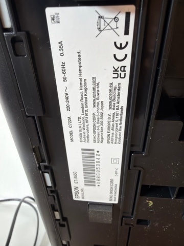 1533615-5 Printer and scanner - Ecotank ET-8550