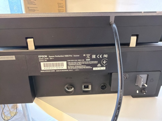 1533617-4 Epson scanner, Perfection V850 Pro