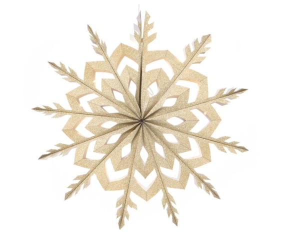 1529061-1 LED-dekoration snöflinga, 13 st - Finn-Lumor, 40 cm