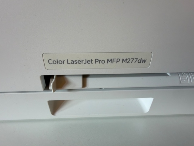 1533623-2 Color LaserJet Pro MFP M277dw printer