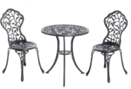 1529064 Café set - 4Living, Garda antique silver