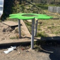 1532615-1 Sand-/vattenbord - "Blomma" (demonterat)