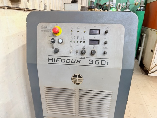1533655-5 CNC plasma cutting system with extraction - MicroStep PLS 6001 / Kjellberg HiFocus 360i