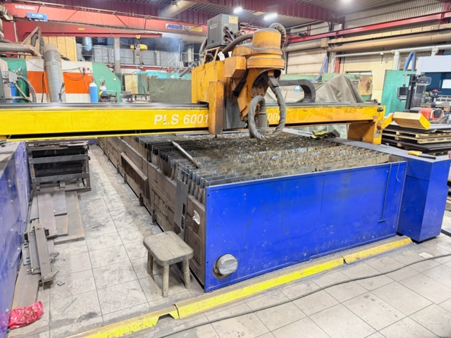 1533655-7 CNC plasma cutting system with extraction - MicroStep PLS 6001 / Kjellberg HiFocus 360i