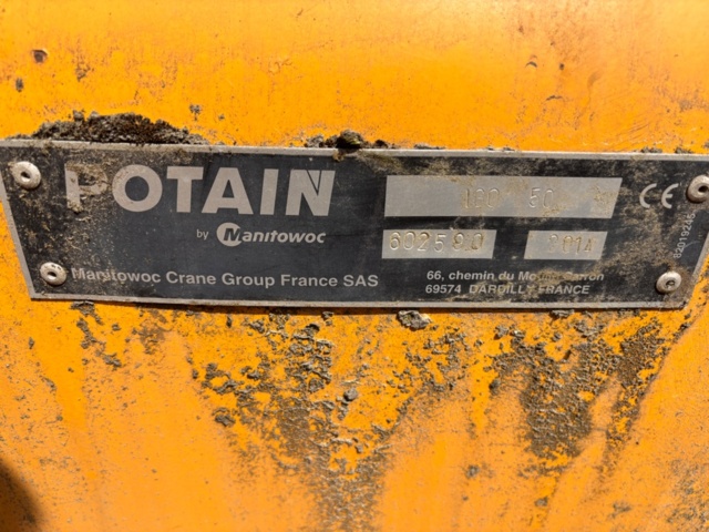 1524725-7 Självresande tornkran med dolly/vagn - Potain Igo 50 -2014