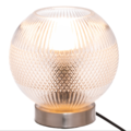 1529073-1 Table lamp Ball, 4 pcs - 4Living, glass and steel base Ø18 x 18 cm