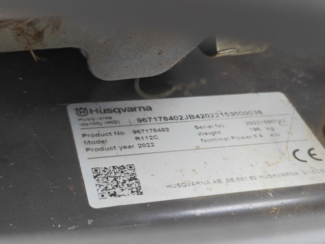 1485264-19 Åkgräsklippare med klippaggregat - Husqvarna R112C - 2022