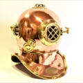 1532591-1 Diving Helmet Replica Copper/Brass - US Navy Mark V