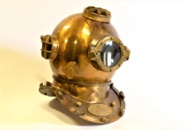 1532596 Dykarhjälm Replica Antikt Utseende - US Navy Mark V