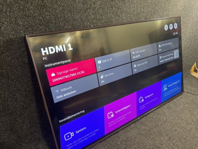 1533803-3 Monitor LG 86UL3G-B 4K 86"