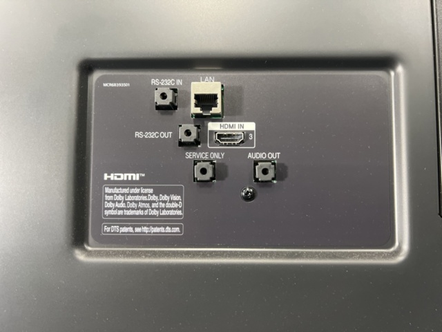1533803-9 Monitor LG 86UL3G-B 4K 86"