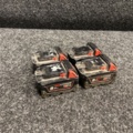 1533830-1 4 st Batterier Milwaukee M18B5 5.0Ah - Defekta