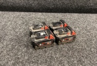 1533830 4 st Batterier Milwaukee M18B5 5.0Ah - Defekta