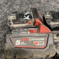 1533830-2 4 st Batterier Milwaukee M18B5 5.0Ah - Defekta