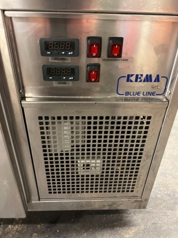 1533840-3 Kylbänk med kylränna - Kema Blue Line