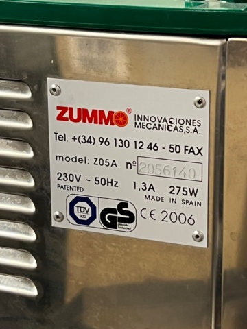 1533841-3 Citruspress - Zummo Z05A