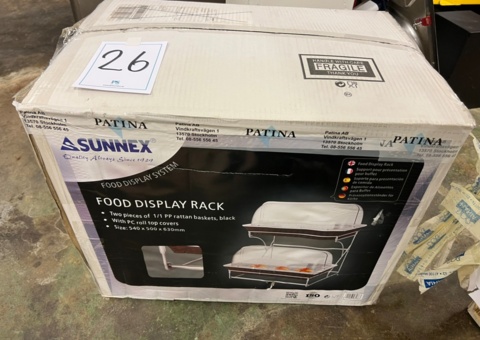 Cake display - Sunnex Food Display Rack
