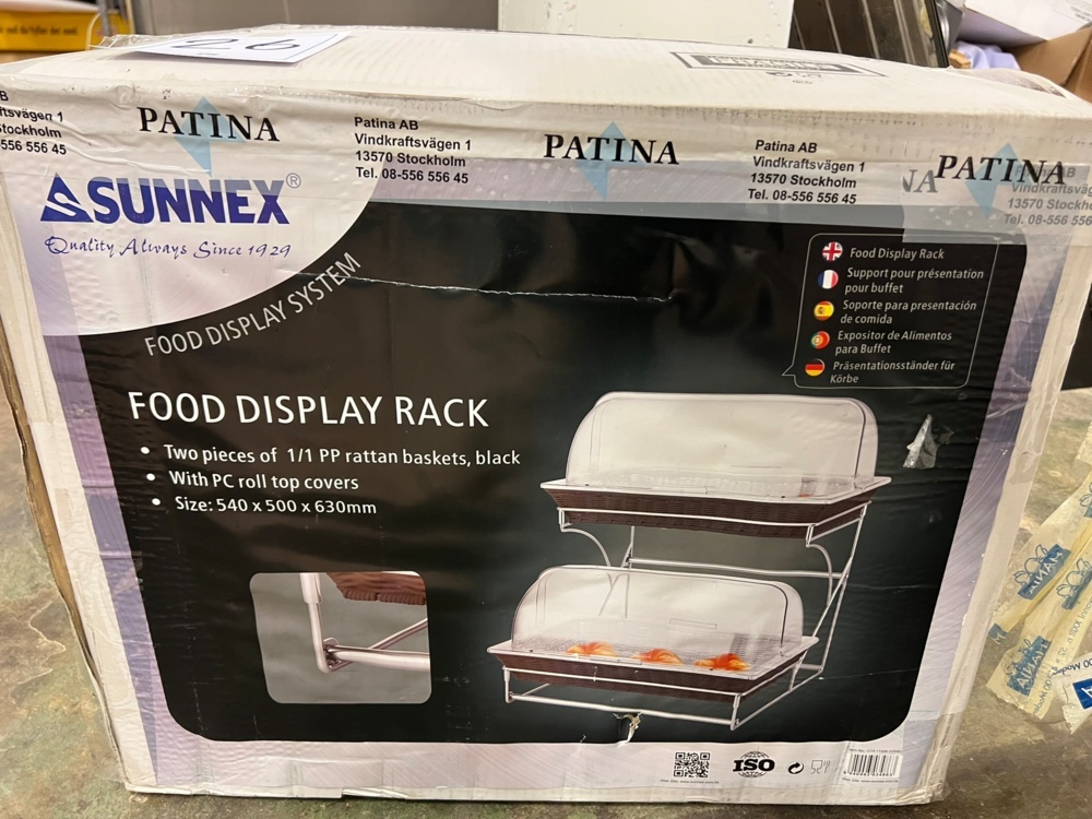 1533849-2 Kakdisplay - Sunnex Food Display Rack