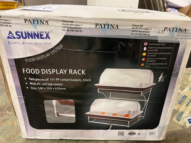 1533849-2 Kakdisplay - Sunnex Food Display Rack