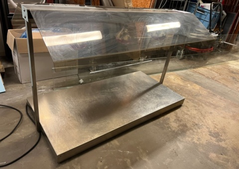 Warming bench incl. 3 lamps