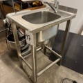 1533866-1 Rostfri diskbänk