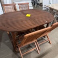 1525421-1 Table and chairs 4 pcs