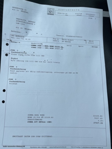 1357545-46 Renault Mégane 1.2 TCe Manual, 132hp -2017
