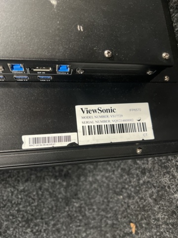 1533806-6 Monitor Viewsonic IFP6570 65"