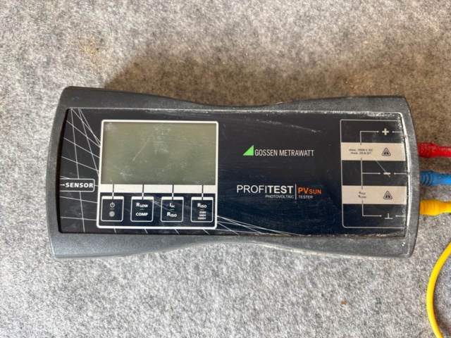 1529377-2 Solar cell tester - Gossen Metrawatt PROFITEST PVsun M360C