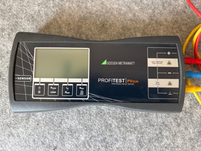 1529378-2 Measuring instrument/Solar cell tester - Gossen Metrawatt PROFITEST PVsun M360C
