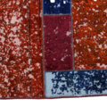 1515507-5 Hand-knotted Oriental Patchwork Rug Wool/Yarn Multicolored 180x193cm (750743)