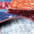 1515507-7 Hand-knotted Oriental Patchwork Rug Wool/Yarn Multicolored 180x193cm (750743)