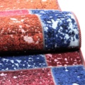 1515507-8 Hand-knotted Oriental Patchwork Rug Wool/Yarn Multicolored 180x193cm (750743)