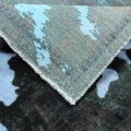 1515509-7 Hand-knotted Oriental Vintage Rug Wool Dark Green/Blue 190x267cm (750799)
