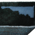 1515509-9 Hand-knotted Oriental Vintage Rug Wool Dark Green/Blue 190x267cm (750799)