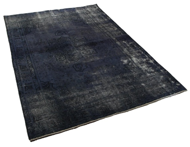 1515510-2 Hand-knotted Oriental Vintage Rug Wool Grey 188x286cm (750804)