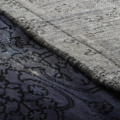 1515510-8 Hand-knotted Oriental Vintage Rug Wool Grey 188x286cm (750804)