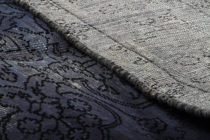 1515510-8 Hand-knotted Oriental Vintage Rug Wool Grey 188x286cm (750804)