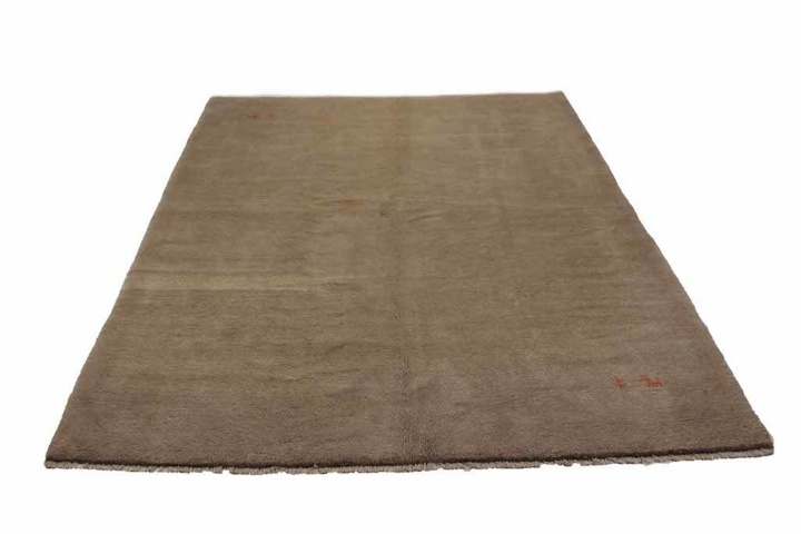 1515511-1 Hand-knotted Persian Rug Gabbeh Shiraz Wool Beige 175x230cm (750845)