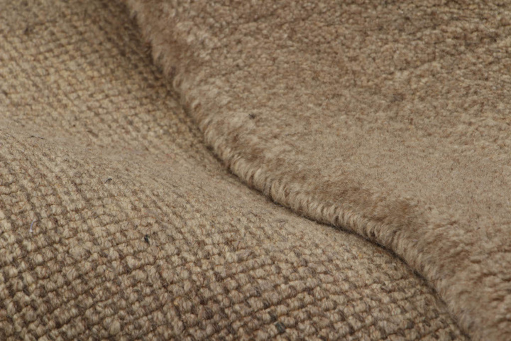 1515511-5 Hand-knotted Persian Rug Gabbeh Shiraz Wool Beige 175x230cm (750845)