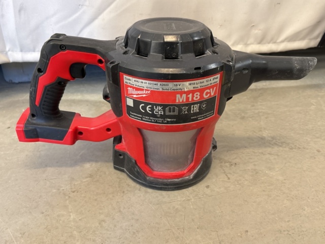 1511253-6 Handheld vacuum cleaner x4 units, Milwaukee M18 CV