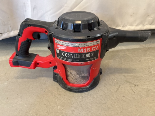 1511253-8 Handheld vacuum cleaner x4 units, Milwaukee M18 CV