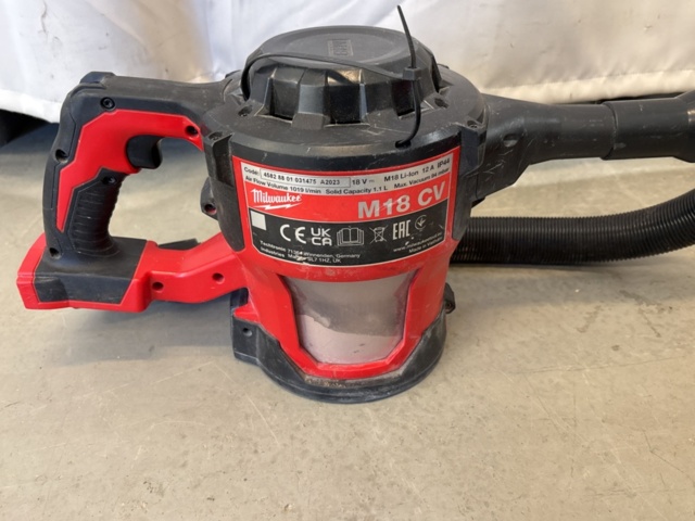 1511253-10 Handheld vacuum cleaner x4 units, Milwaukee M18 CV