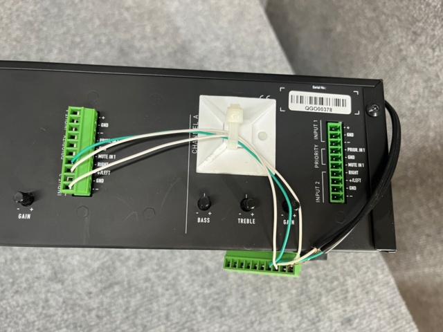 1469331-5 Förstärkare RCF UP 2162