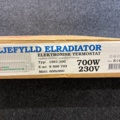 1533983-3 Oil-filled electric radiator Gnosjö climate products, 700W