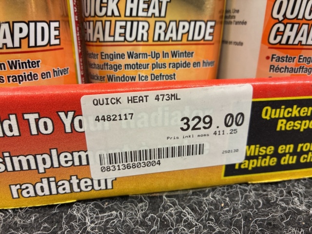 1533996-3 5 st Rislone Quick Heat 473ML