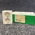 1534007-2 10 st Vägguttag Schneider Quick-Rot 2-V