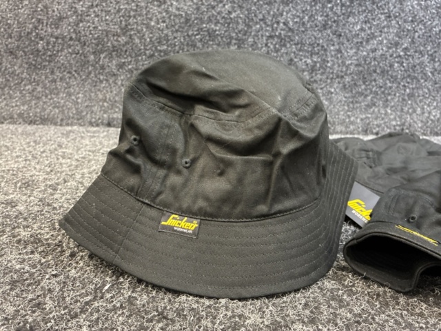1534008-3 6 Sun Hats Snickers Workwear 9072 LiteWork, Size S/M & L/XL