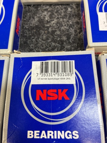 1534014-19 36 pcs Deep groove ball bearings, NSK